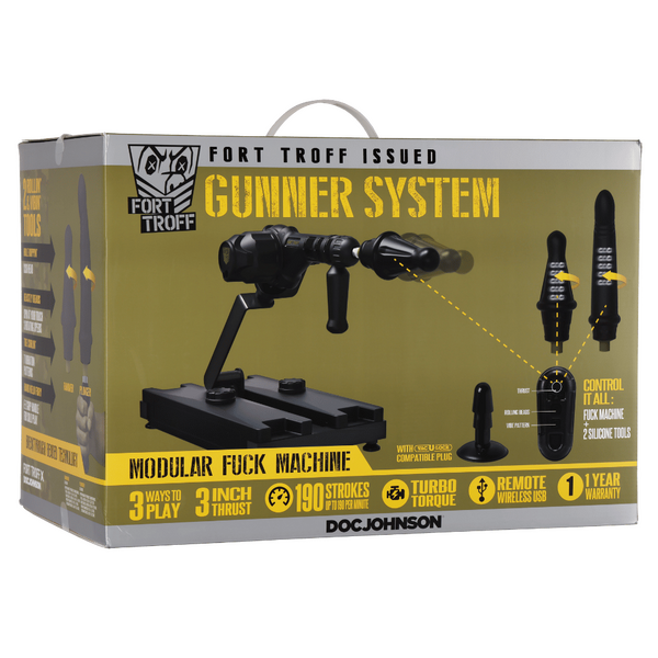 Doc Johnson Gunner System 3-In-1 Modular Fuck Machine - See Description