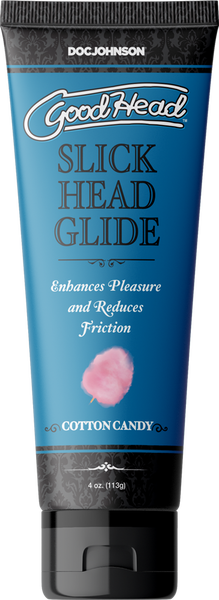 Doc Johnson Slick Head Glide - Cotton Candy - 4 Oz.