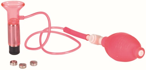 Seven Creations Vibrating Clitoral Pump Pink