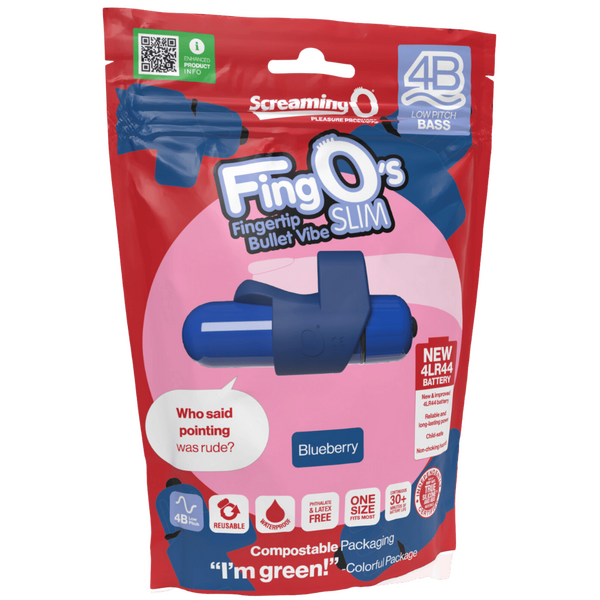 Screaming O FingO's Slim 4B Low Pitch Bass Finger Bullet
