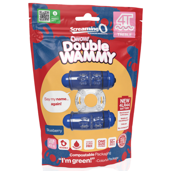 Screaming O Double Wammy 4T High Pitch Treble Cockring