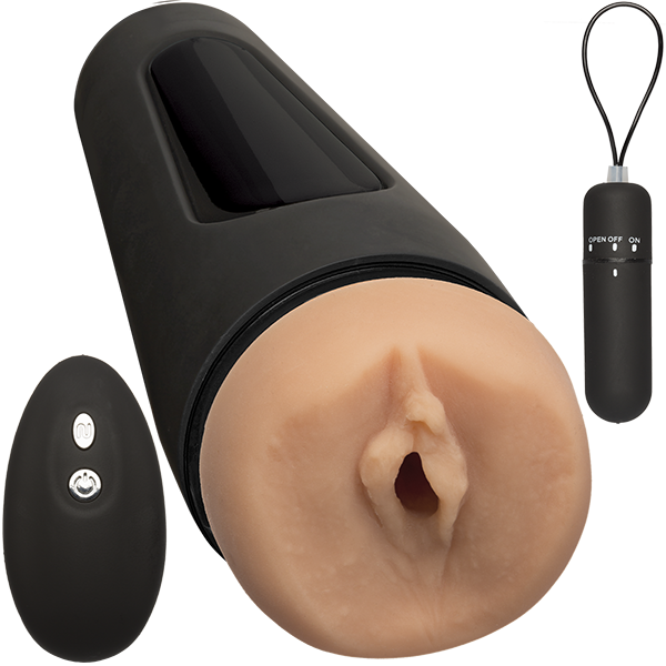 Doc Johnson The Original Vibro Pussy With Bullet And Wireless Remote