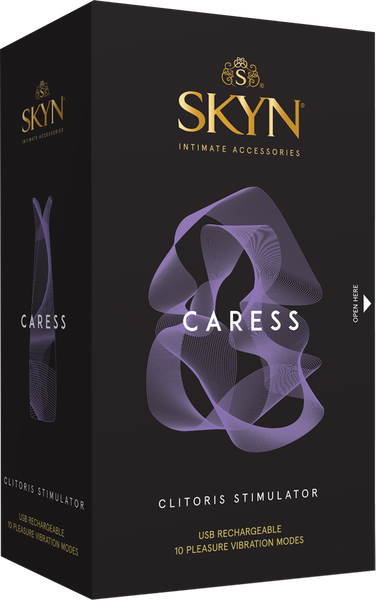 SKYN® Caress Clitoris Stimulator 10 Vibration Modes Rechargeable