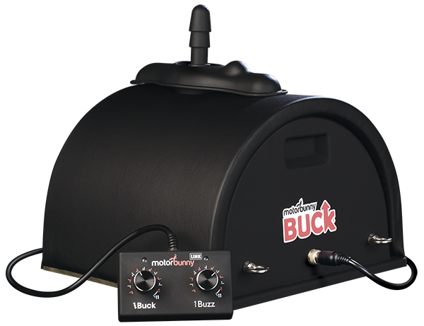 Doc Johnson Motorbunny Buck With Vac-u-lock Hybrid Saddle Vibrator and Thruster Machine