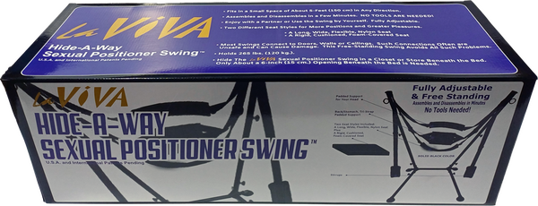 LaViva Hide-a-Way Sexual Position Free Standing Sex Swing