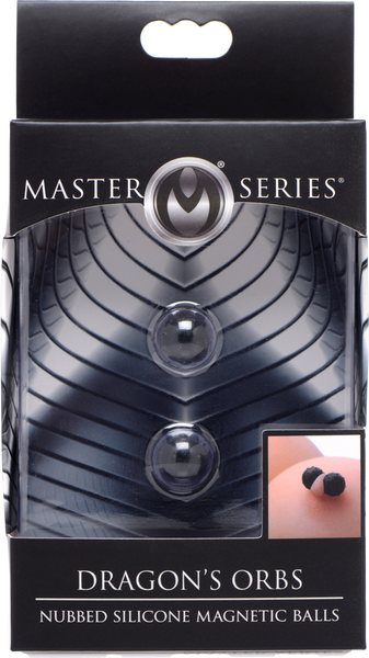Xr Brands Dragon's Orbs Nubbed Silicone Magnetic Balls