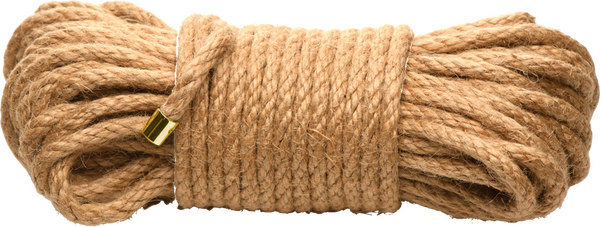 Xr Brands Tied Up Ultra Premium Braided Jute Rope 50ft