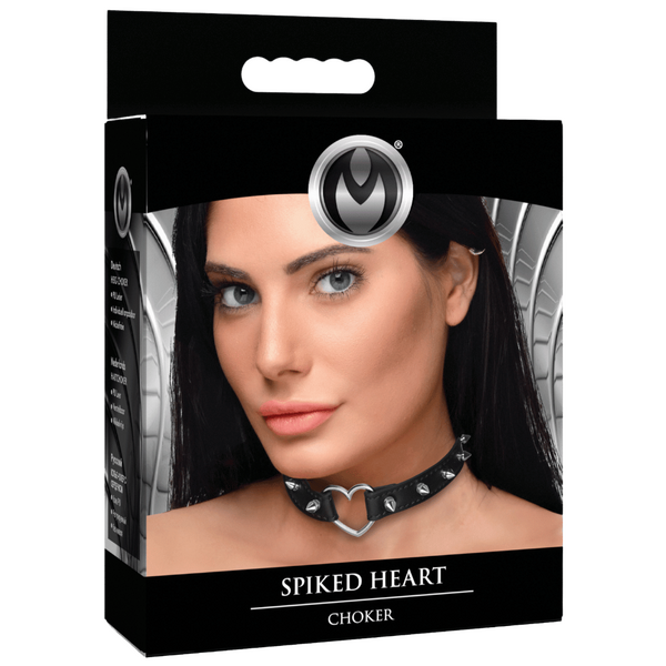 Xr Brands Spiked Heart Choker