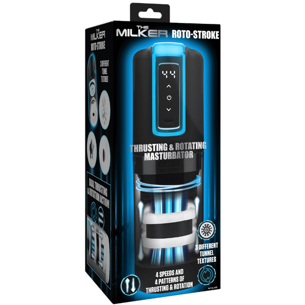 Xr Brands Roto-Stroke Thrusting & Rotating Masturbator