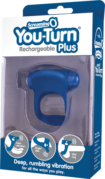 Screaming O You-turn Plus Ring Deep rumbling Vooom® Vibration Rechargeable