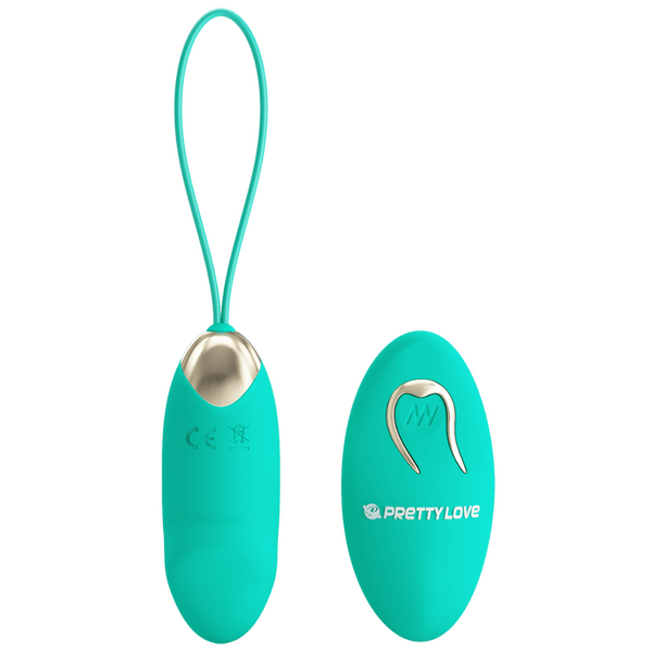 Pretty Love Julia Dream Chaser Egg 12 Powerful Vibration Settings Remote USB Rechargeable