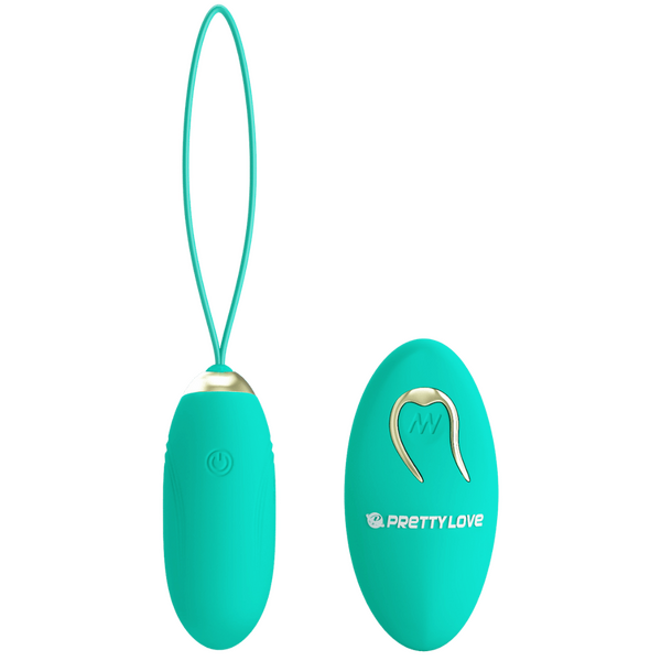 Pretty Love Jenny Dream Chaser Egg 12 Powerful Vibration Settings Remote Rechargeable