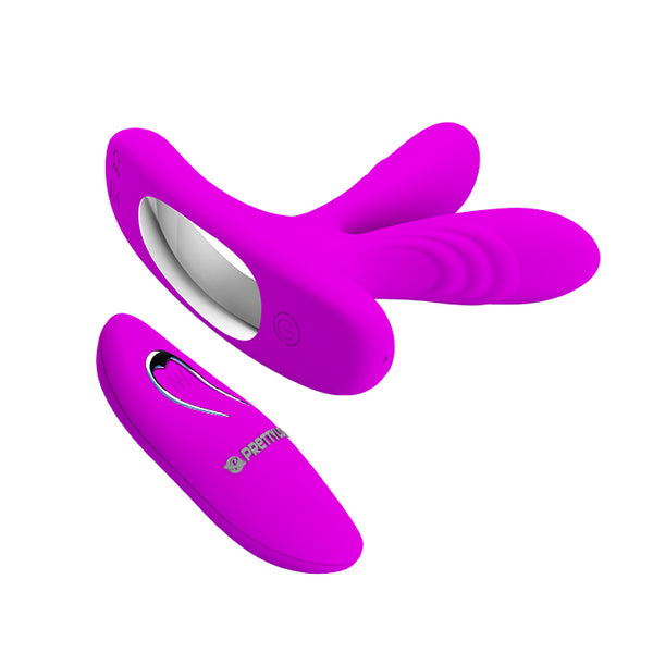 Pretty Love Magic Finger 12 Functions of Vibration Remote Control Waterproof Rechargeable