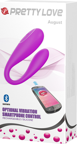 Pretty Love August Clit Stimulator Smart Phone Control Rechargeable