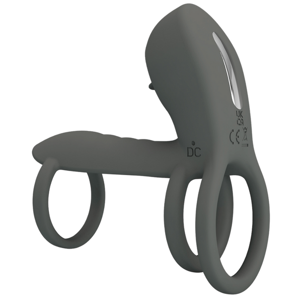 Pretty Love Jammy - Master Ring 12 Function Vibration Licking USB Rechargeable