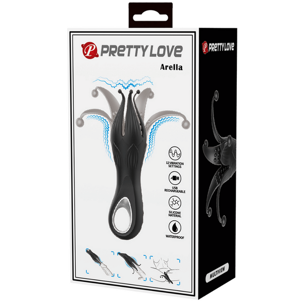 Pretty Love Arella Penis Trainer 12 Vibration Settings USB Rechargeable