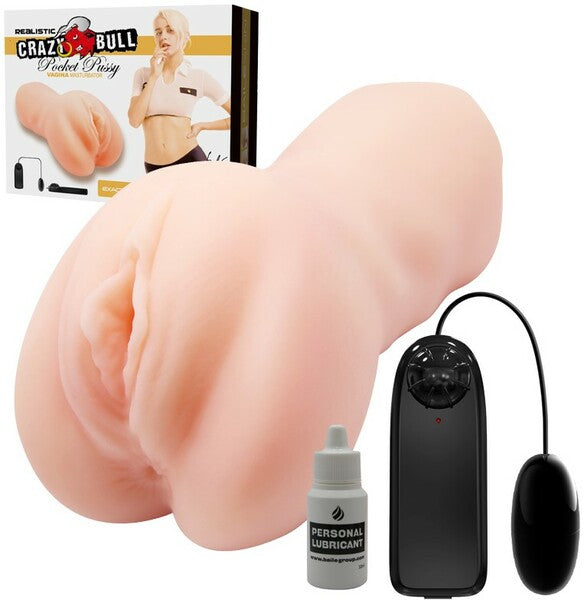 Pretty Love Vibrating Pocket Pussy - Lea