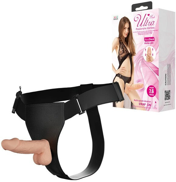 Pretty Love Ultra Passionate Strap On Harness Multi-speed Vibration