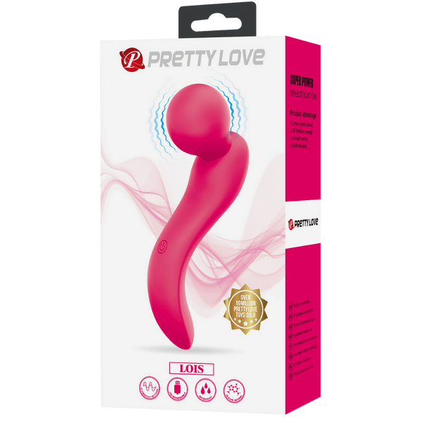 Pretty Love Lois Ultra-Powerful Vibrating Wand USB Rechargeable