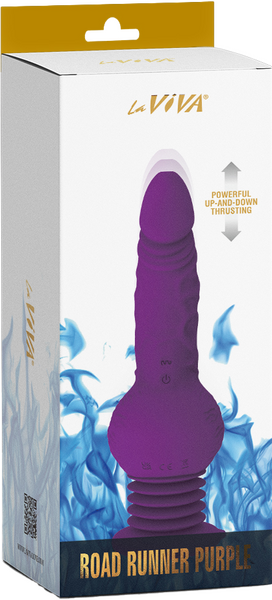 LaViva Road Runner Vibrating Rotating Thrusting Three In One Rechargeable