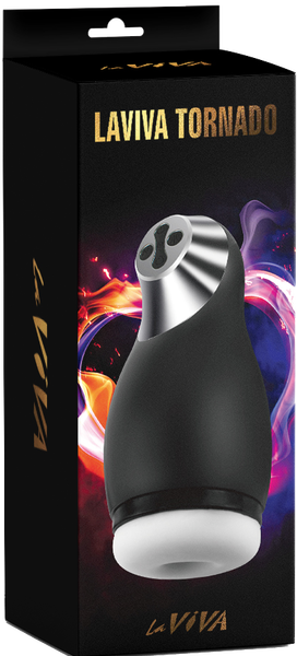 LaViva Tornado Masturbator 10 Vibrating 3 Suction Patterns
