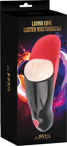 LaViva Love Buster Masturbator 5 Suction Patterns 10 Vibrating Modes Rechargeable