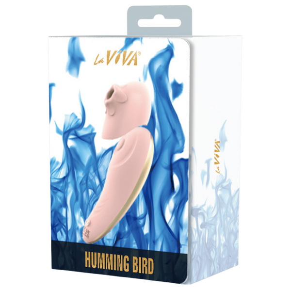 LaViva Hummingbird Tapping/Vibrating Sucking Cap Rechargeable