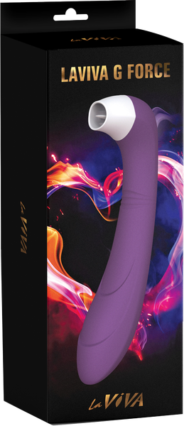 LaViva G-Force Ultimate Tickler 3 Speeds Cunnilingus 8 Vibration Modes Rechargeable