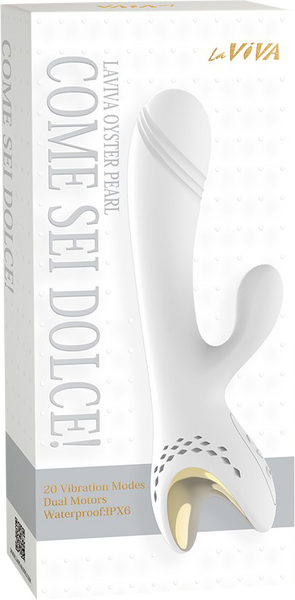 LaViva Come Sei Dolce Vibrator Dual Motor Technology 20 Modes Rechargeable