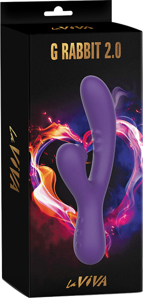 LaViva G-Rabbit 2.0 Rechargeable Vibrator 10 Suction 10 Vibration Modes