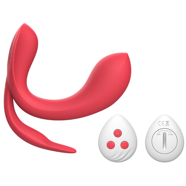 Chisa Acein Triple Orgasm Vibrator 3 Vibration Motors 10 Vibrating Modes Remote Rechargeable