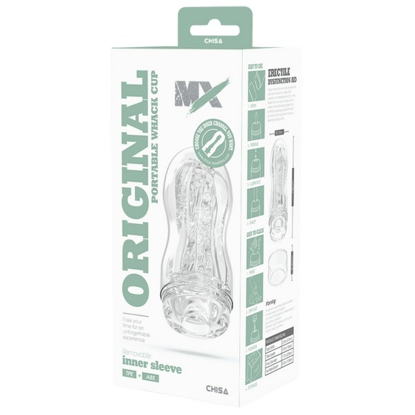 Chisa Original Portable Whack Cup Super-Soft Sucking Phthalate-Free Latex Free