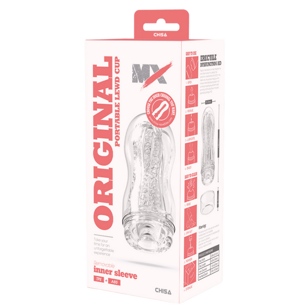 Chisa Original Portable Lewd Cup Super-Soft Sucking Phthalate-Free Latex Free