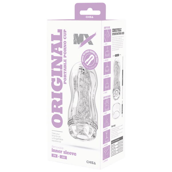 Chisa Original Portable Porno Cup Super-Soft Sucking Phthalate-Free Latex Free