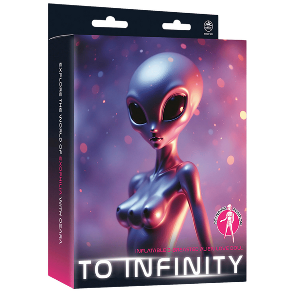 Excellent Power Inflatable 3-Breasted Alien Love Doll - 153 cm tall