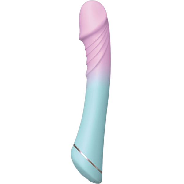 Hott Products Unlimited Flufferella - Cotton Candy Vibrating Dong 9 Modes Rechargeable