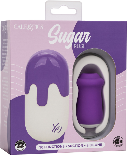 Sugar Rush 10 Intense Suction Vibration Pulsation & Escalation Functions Rechargeable