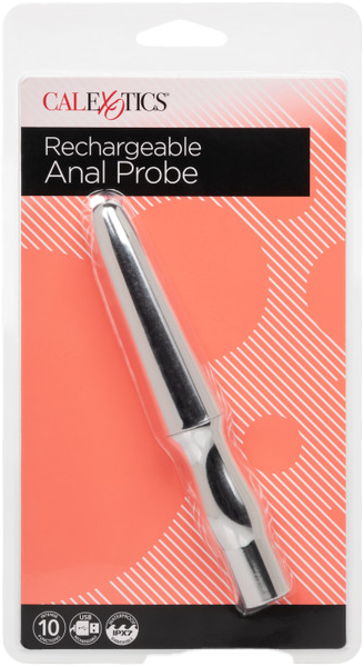 Anal Probe 10 Intense Functions of Vibration Pulsation and Escalation Rechargeable