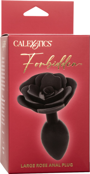 Forbidden™ Large Rose Anal Plug Smooth Seamless Surface Meticulously Crafted