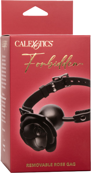 California Exotic Novelties Removable Rose Gag