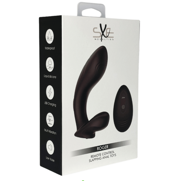 Sxe Novelties Roger - Remote Control Slapping Anal Toy Rechargeable