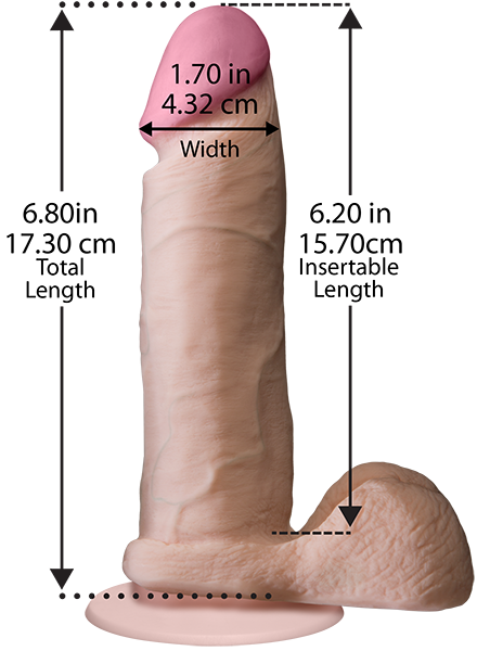 Doc Johnson ULTRASKYN 6" Dong