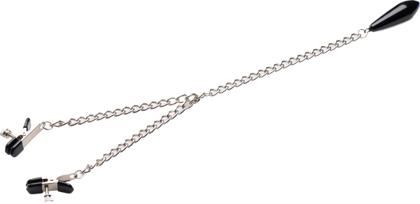 Xr Brands Titty Taunter Nipple Clamps With Weighted Bead