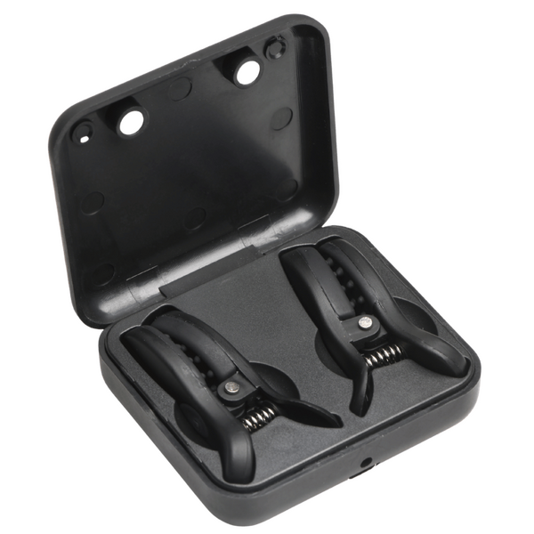 Xr Brands Dark Grip Vibrating Nipple Clamps