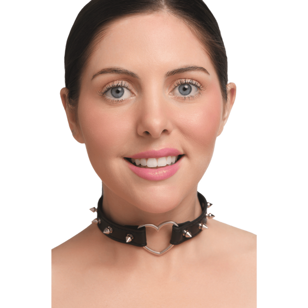 Xr Brands Spiked Heart Choker