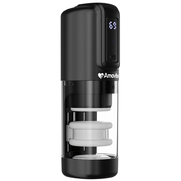 Amovibe Porsha - Automatic Masturbator with Rubbing, Vibration & Heating Levels