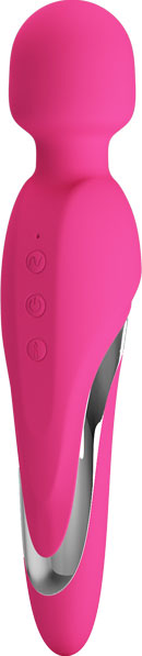 Pretty Love Michael Warming Wand Multiple Massage Modes Silicone Rechargeable