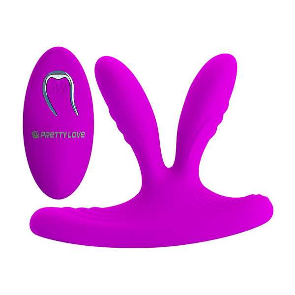 Pretty Love Magic Finger 12 Functions of Vibration Remote Control Waterproof Rechargeable
