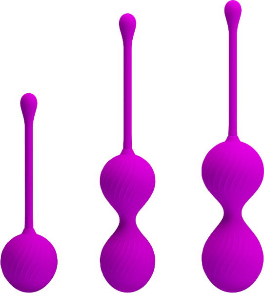 Pretty Love Kegel Ball Kit Single 34mm Double 34mm Double 38mm