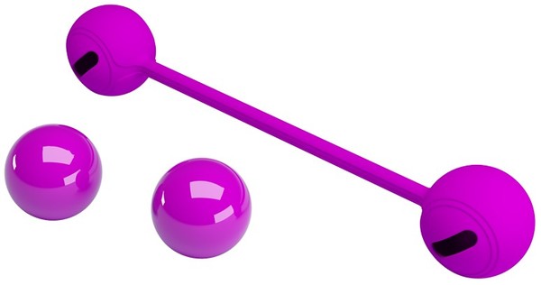 Pretty Love Kegel Ball III Houses Two Weighted Marbles